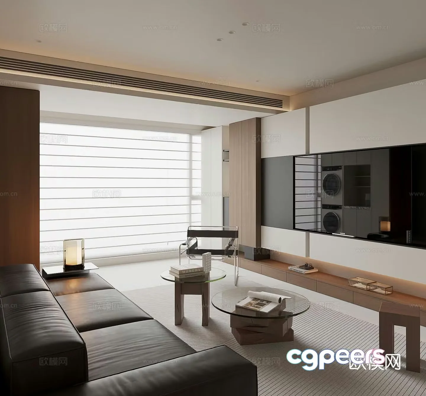 Italian living room 3d model
