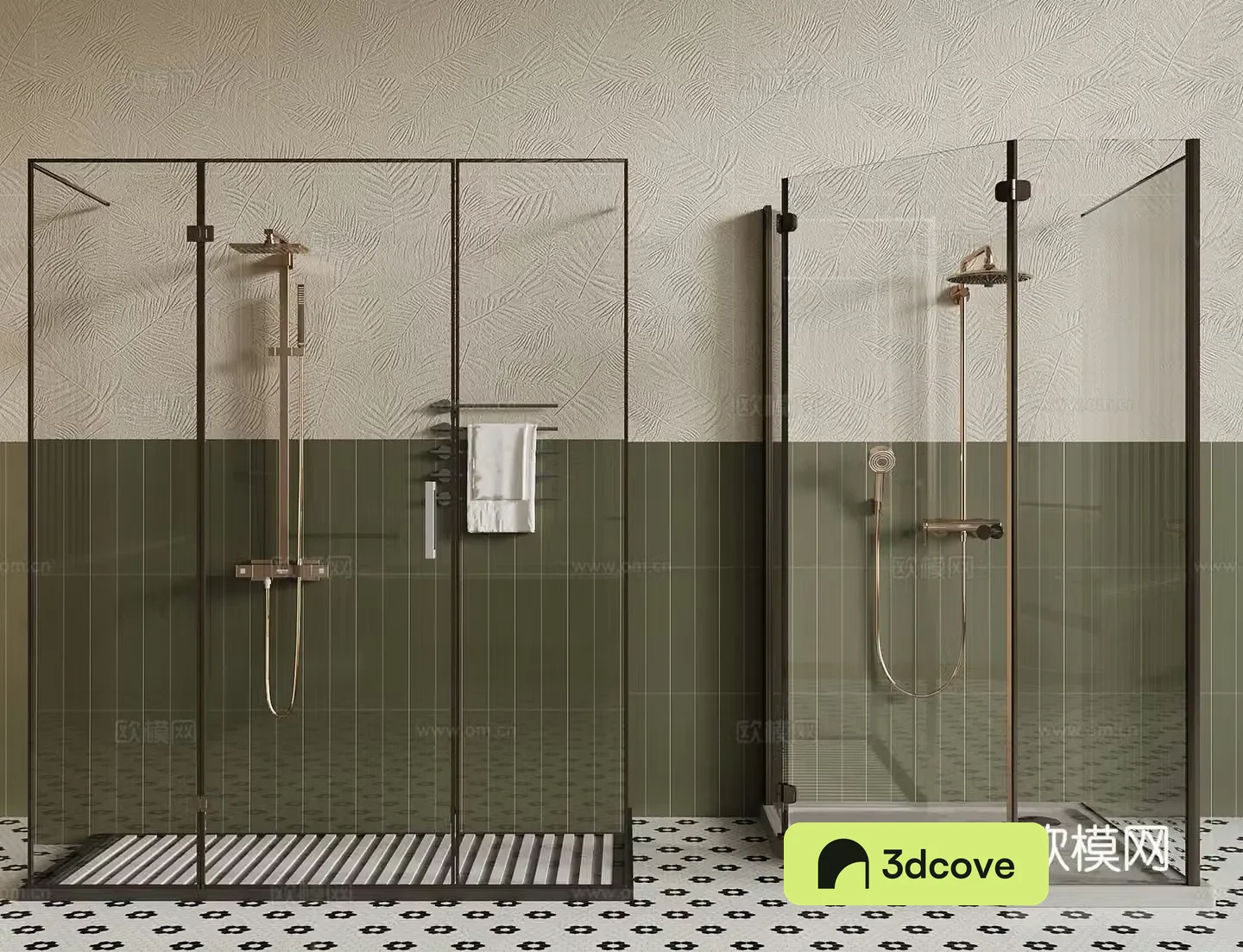 French shower room bathroom