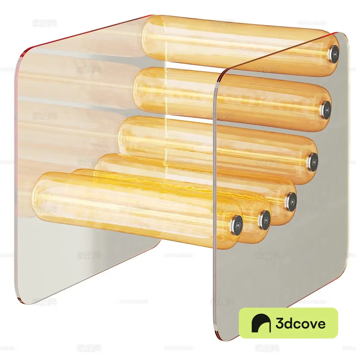 Acrylic leisure chair