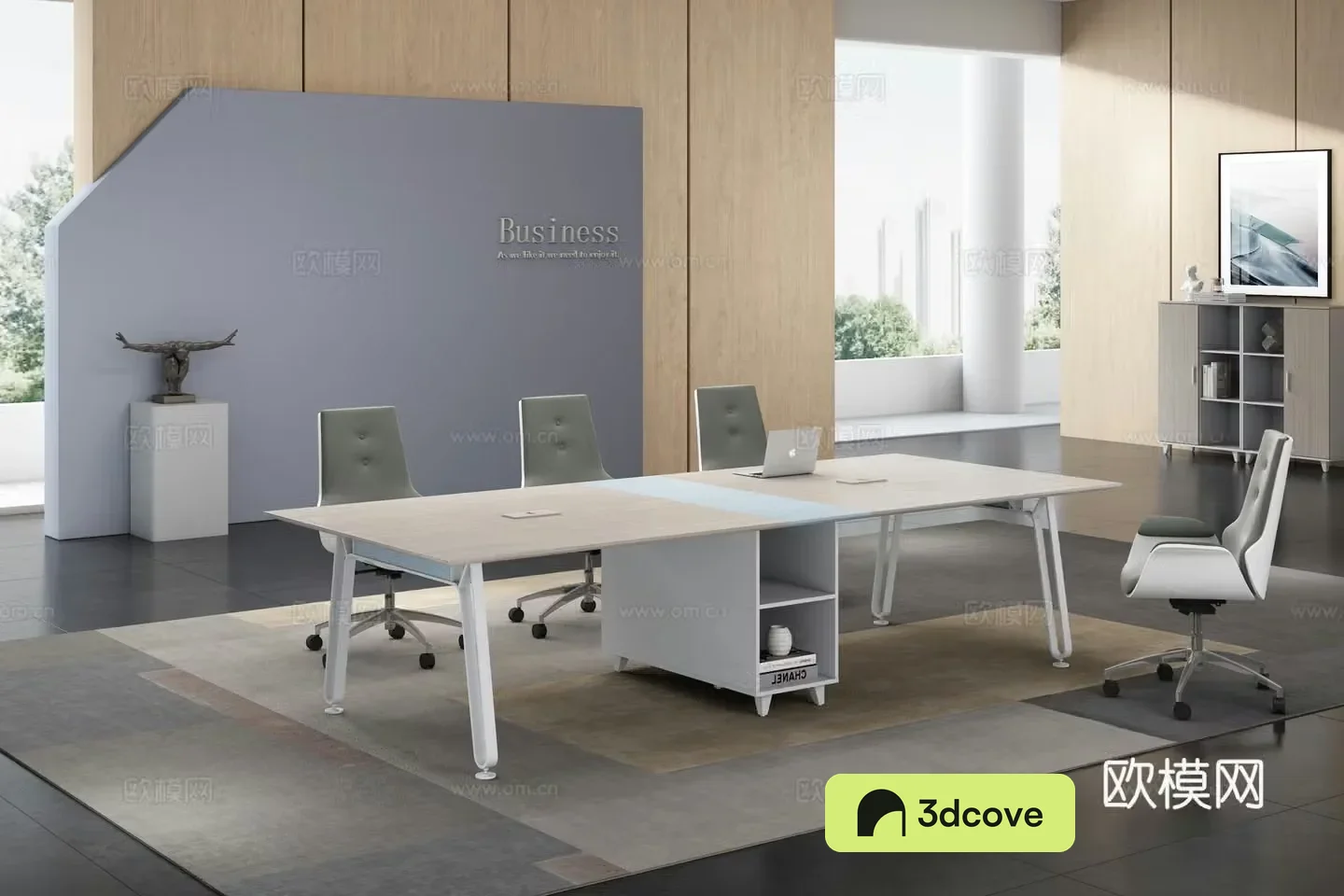Working equipment office space office area staff desk and chair