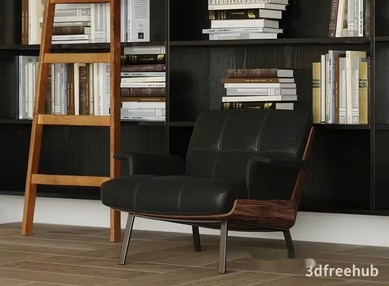 Modern Living Room 3D Model – 20233 – VRAY Render