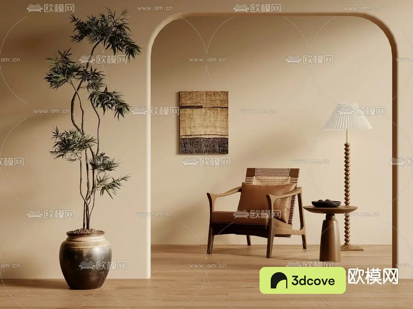 Wasabi Leisure Chair 3D Model