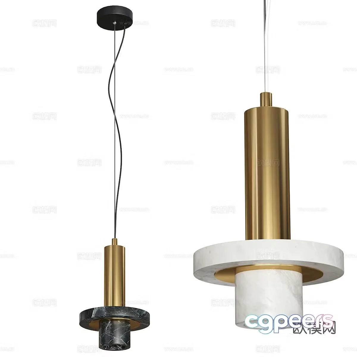 Modern simple chandeliers light luxury chandeliers restaurant chandeliers decorative chandeliers living room chandeliers 3D model