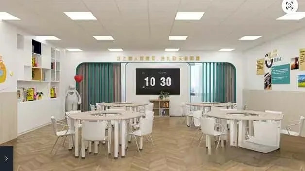 A Classroom 3D Model – 19025 – CORONA Render