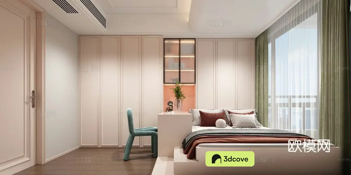 Modern children’s room tatami bedroom