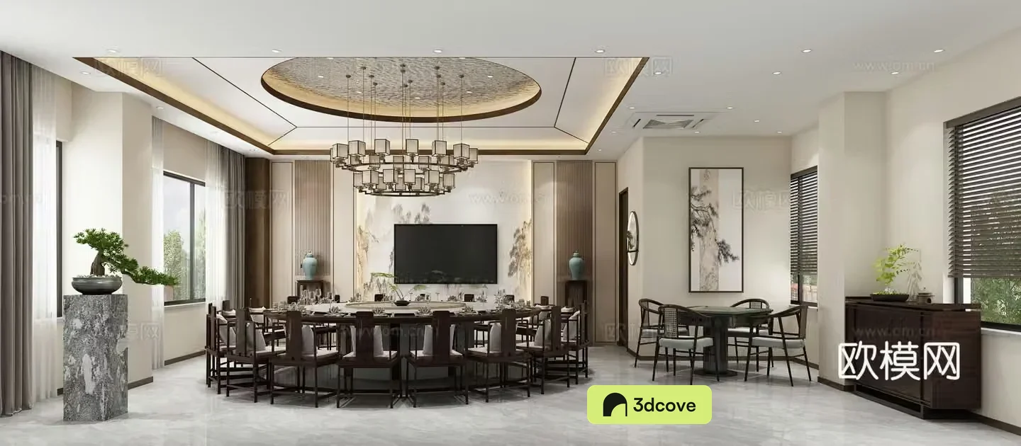 New Chinese restaurant private room