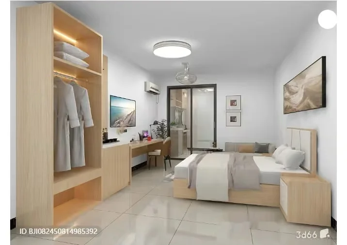 Cozy Bedroom 3D Model – 5145 – VRAY Render