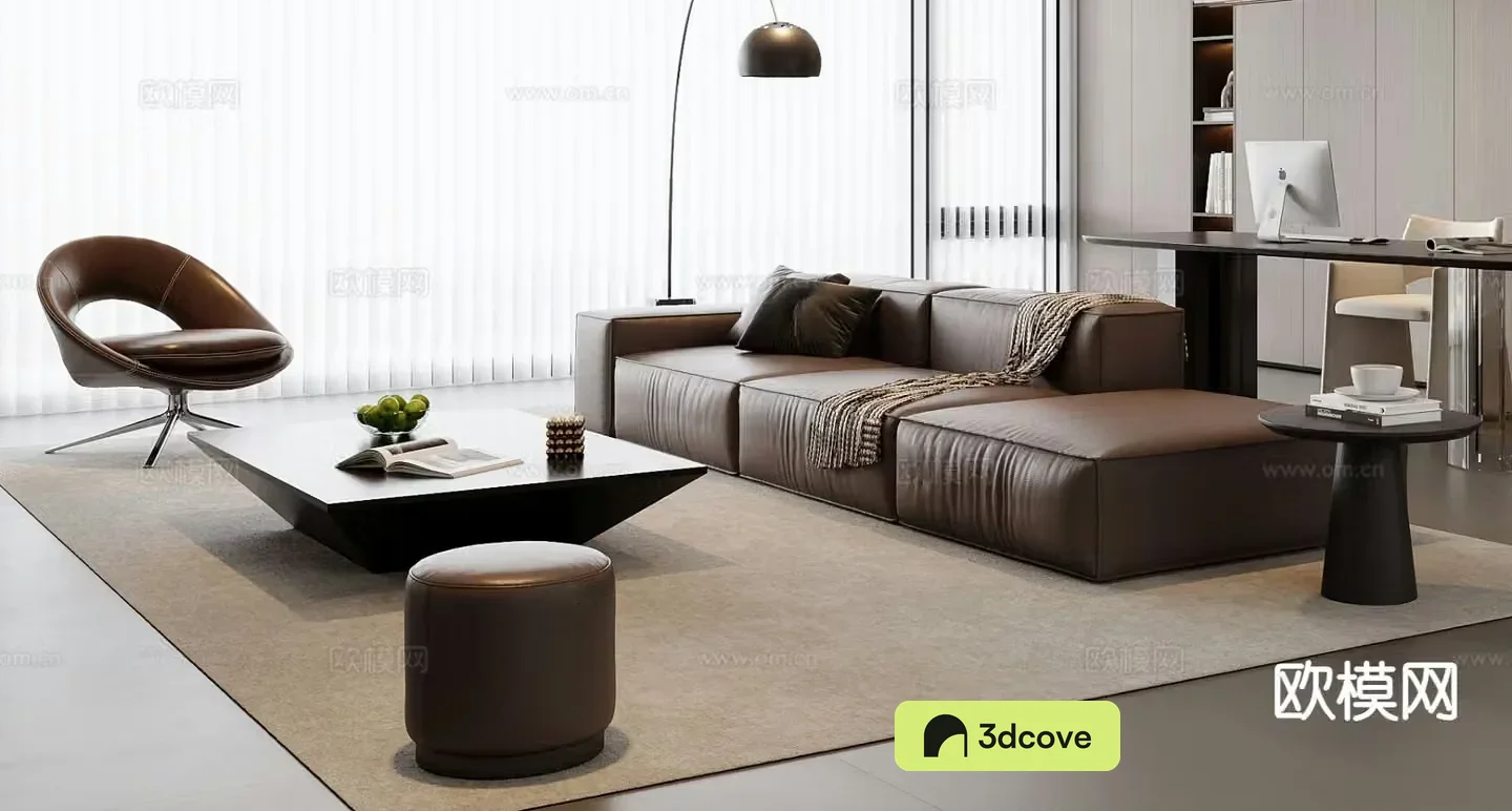 Italian sofa combination