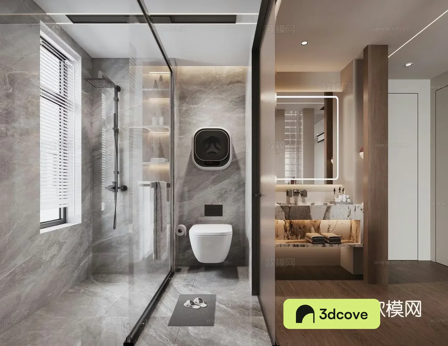 Modern bathroom
