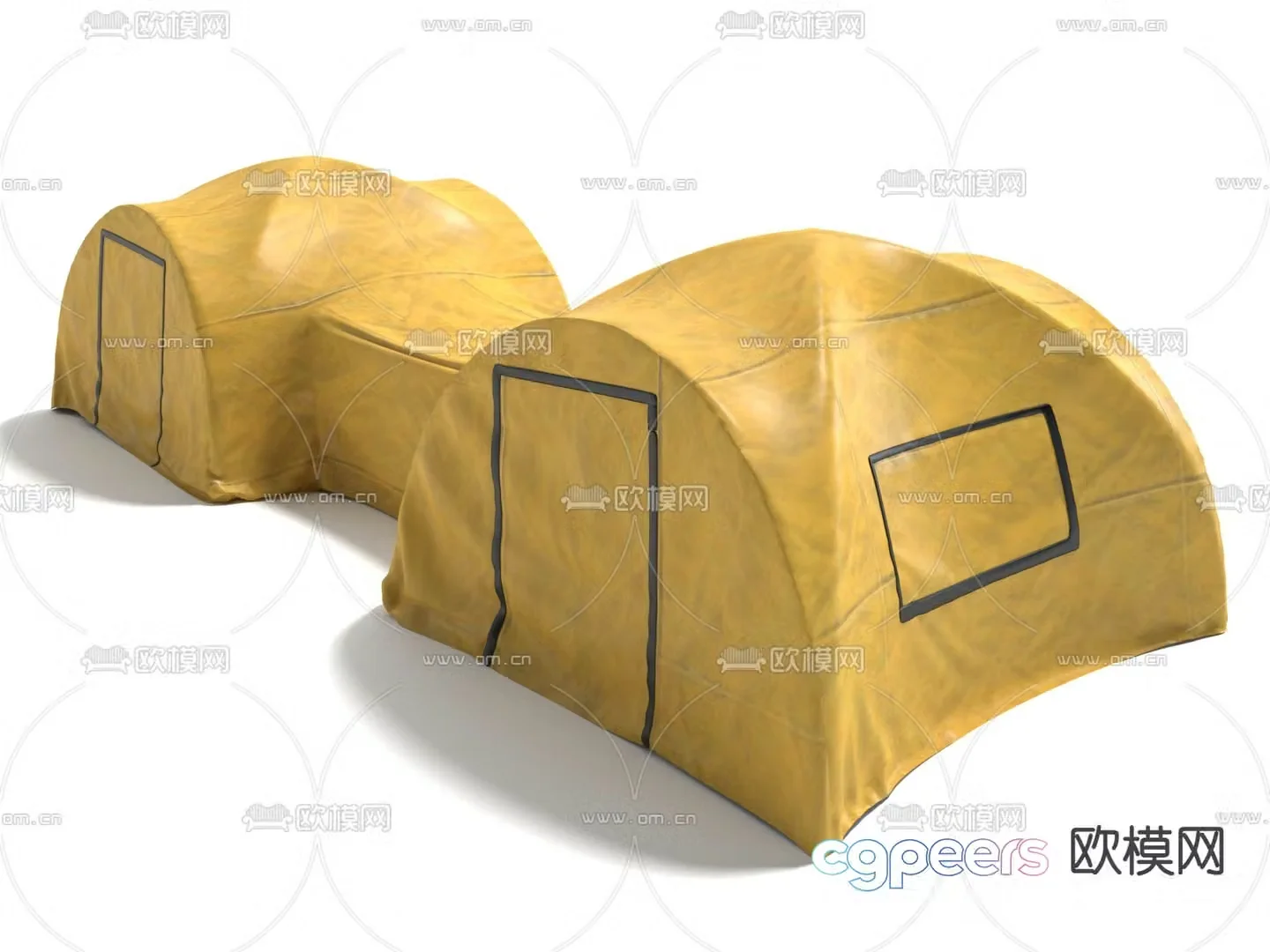 awning tent awning 3d model