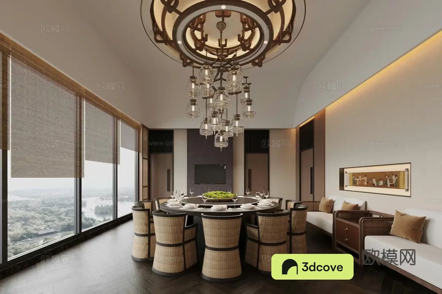 New Chinese restaurant private room