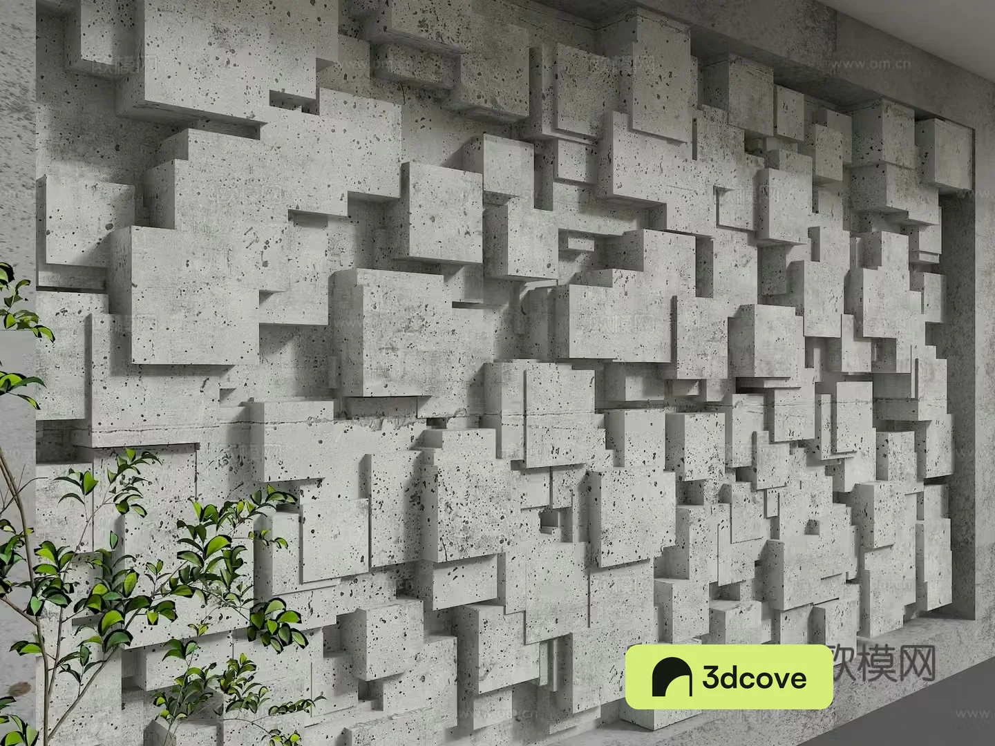 Modern background wall