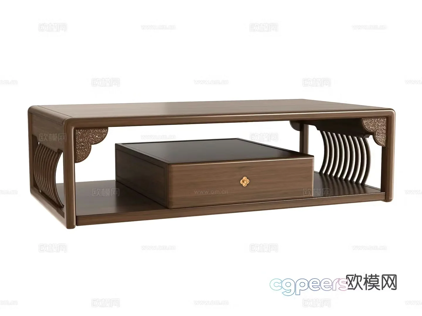 New Chinese coffee table 3d model