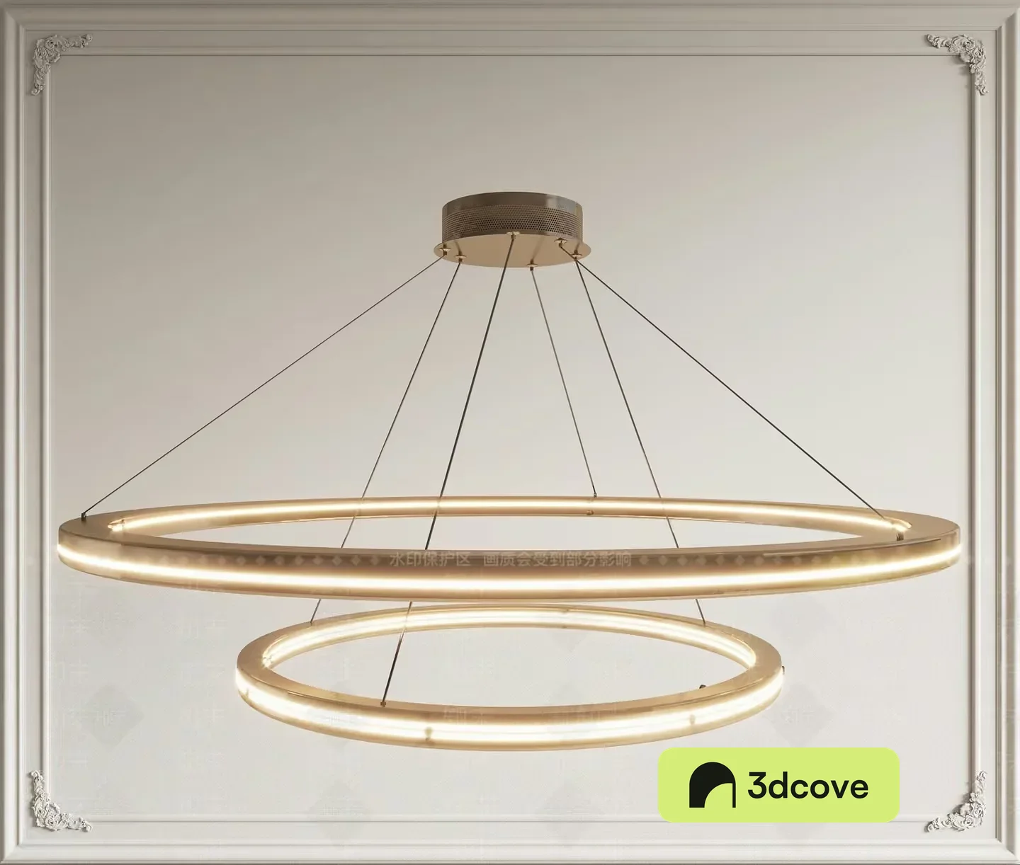 Gold Light Fixture