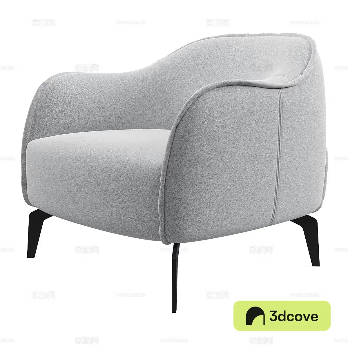 Modern single sofa