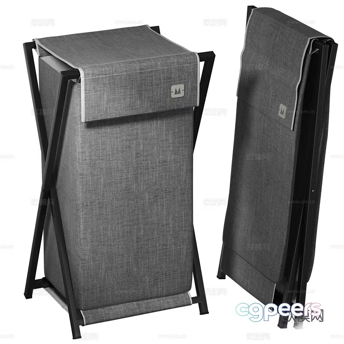 Laundry basket storage basket 3D model