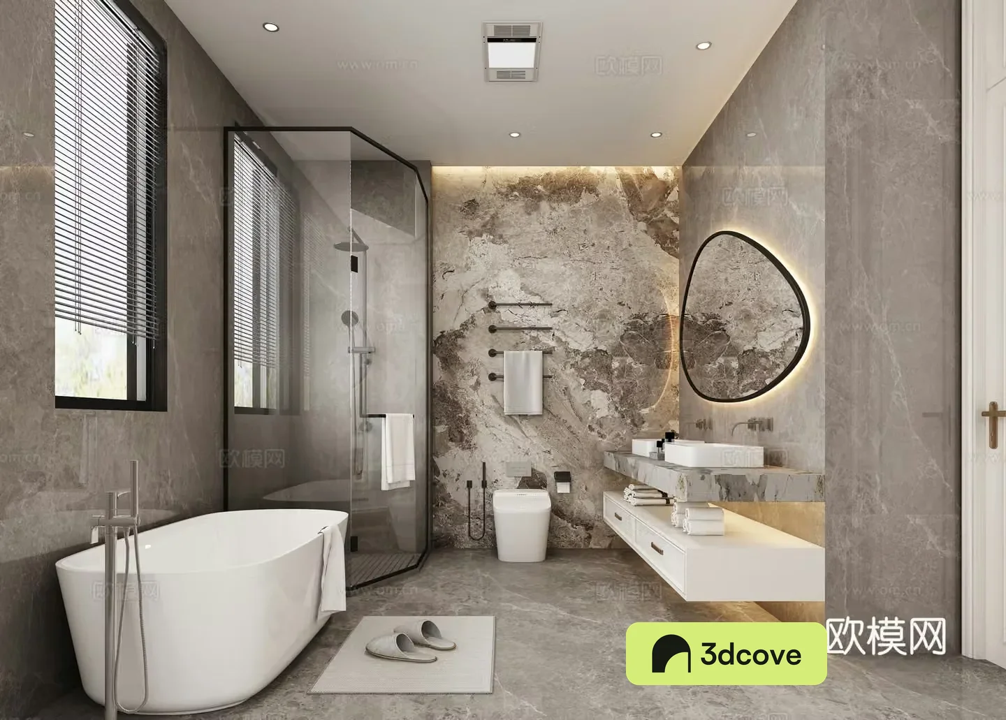 Modern bathroom