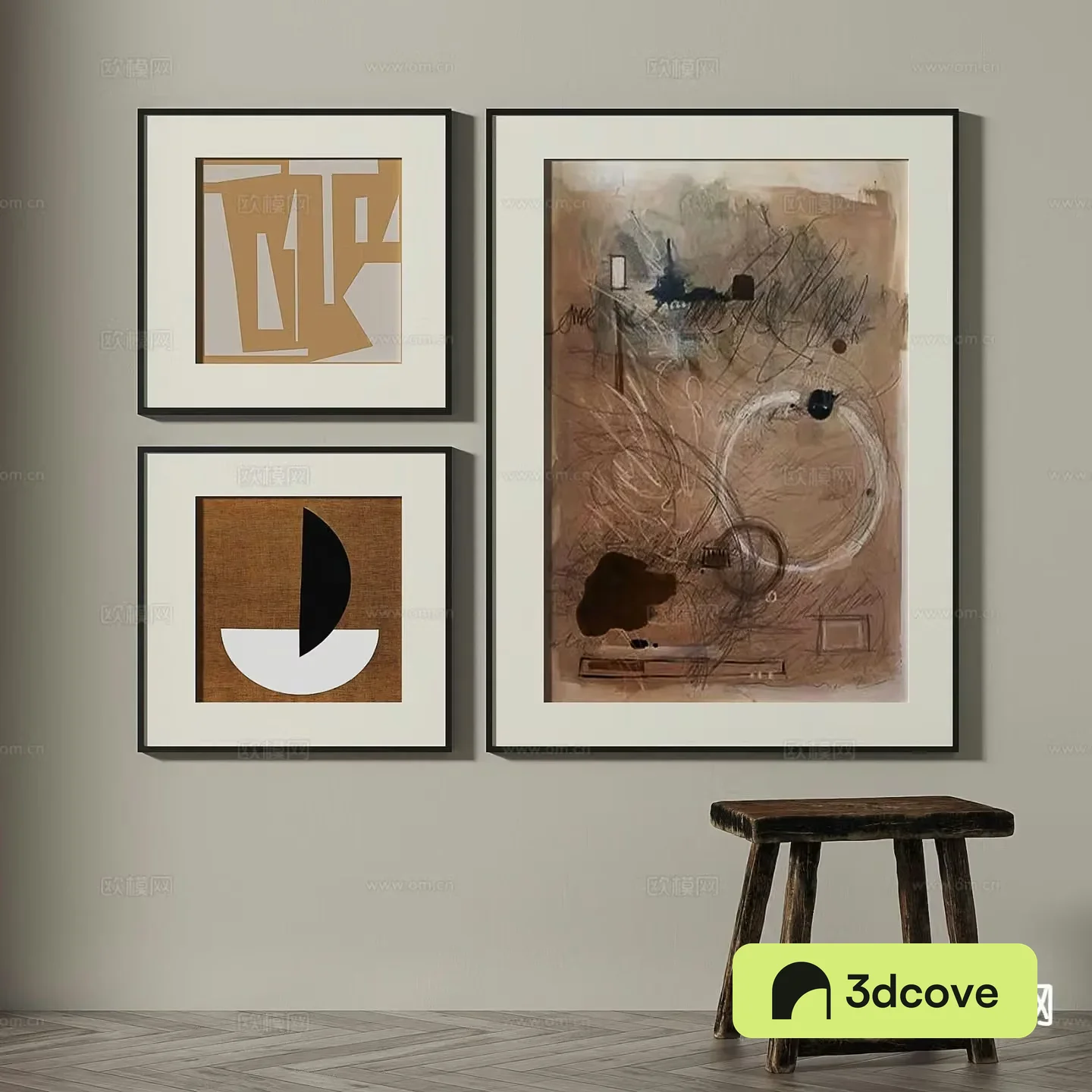 Medieval style hanging painting decorative painting