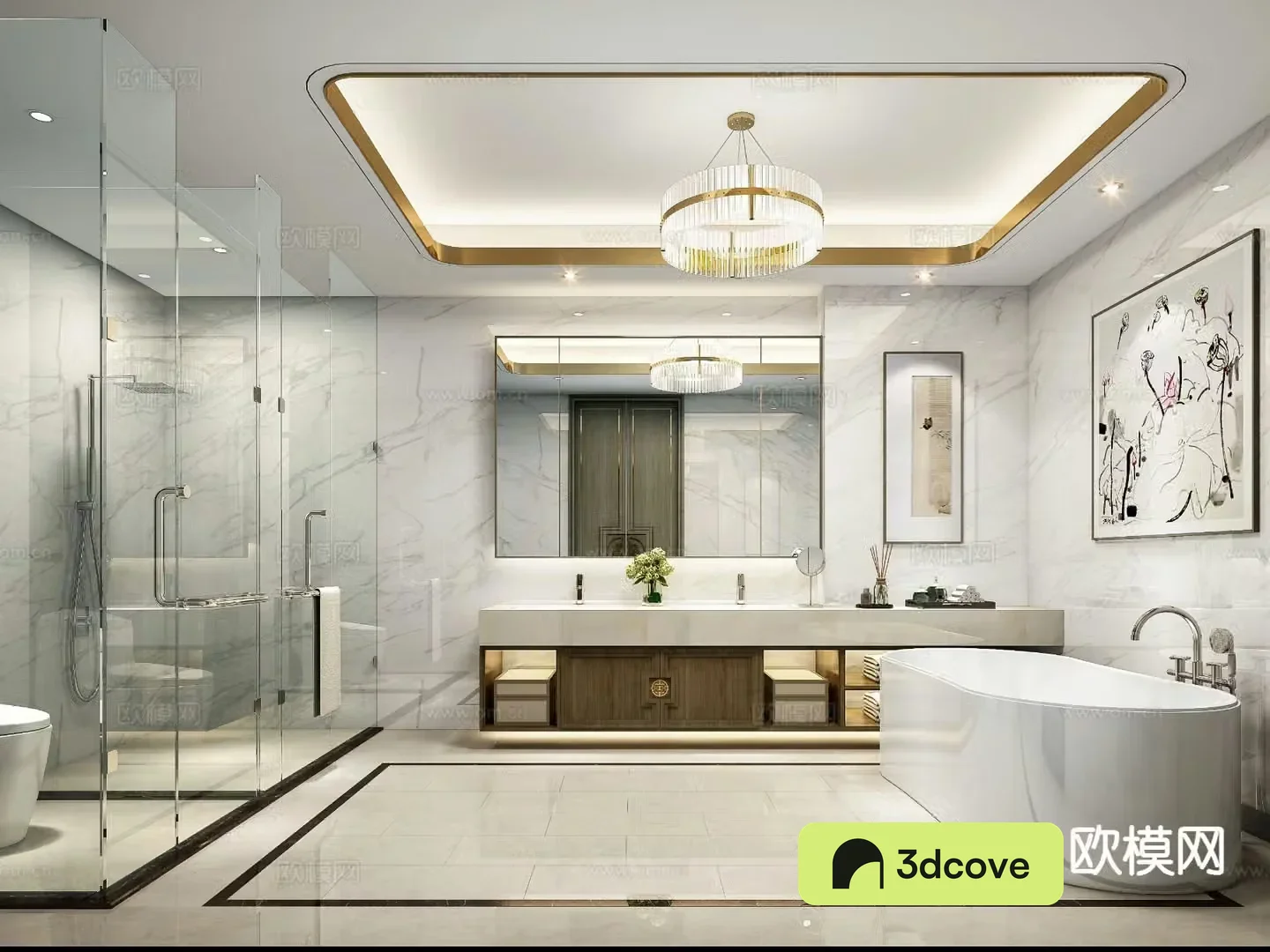 New Chinese style bathroom