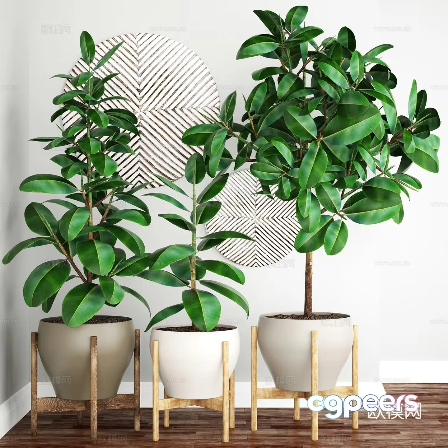 Potted 3D model