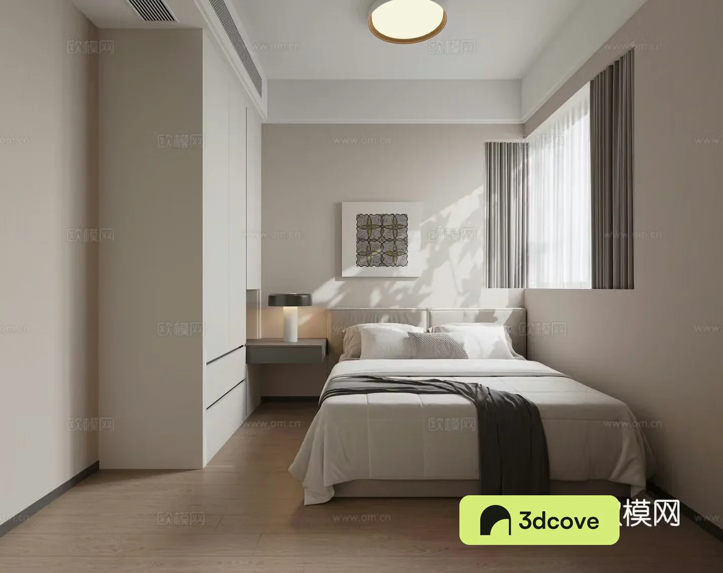 Modern bedroom