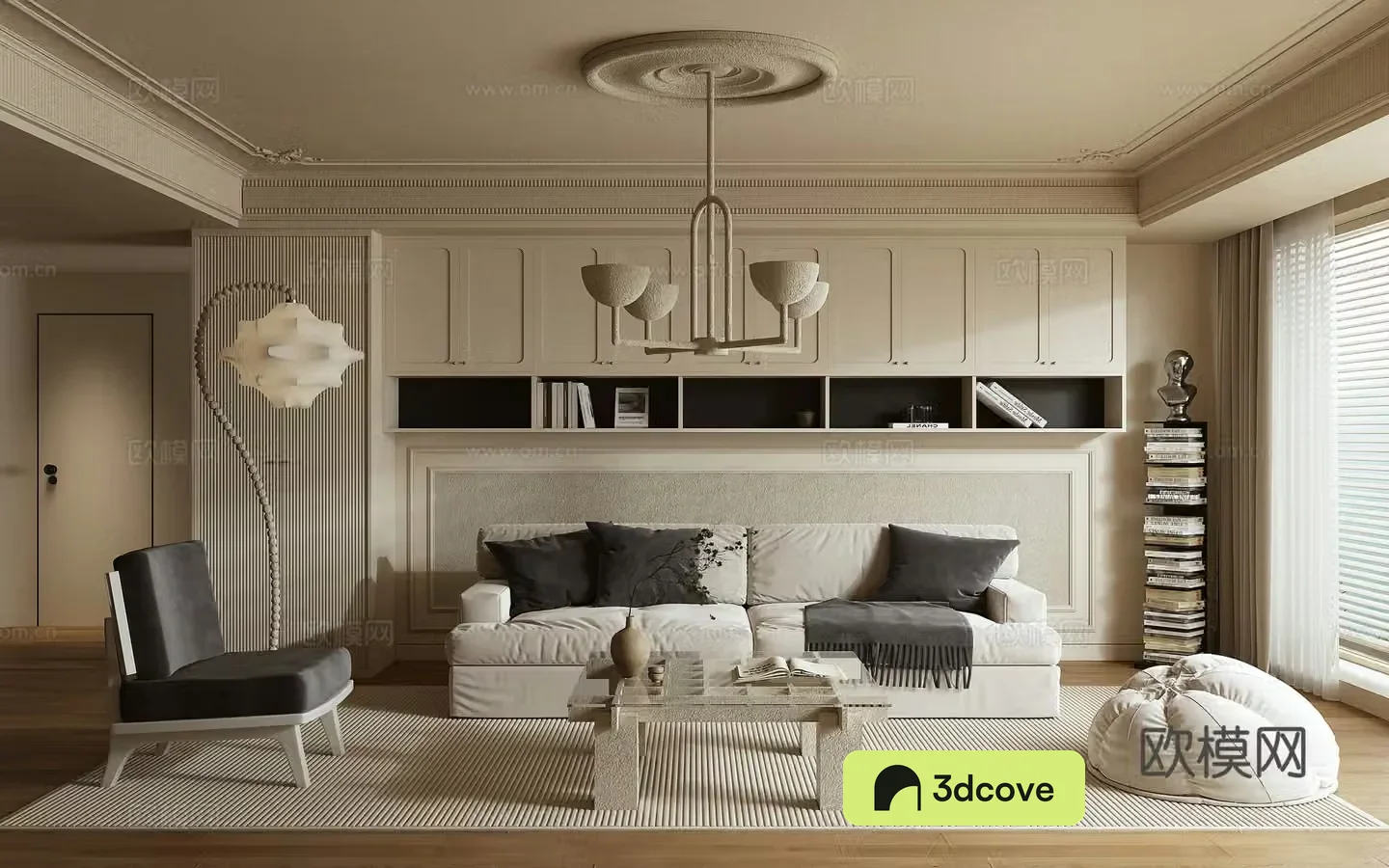 American living room