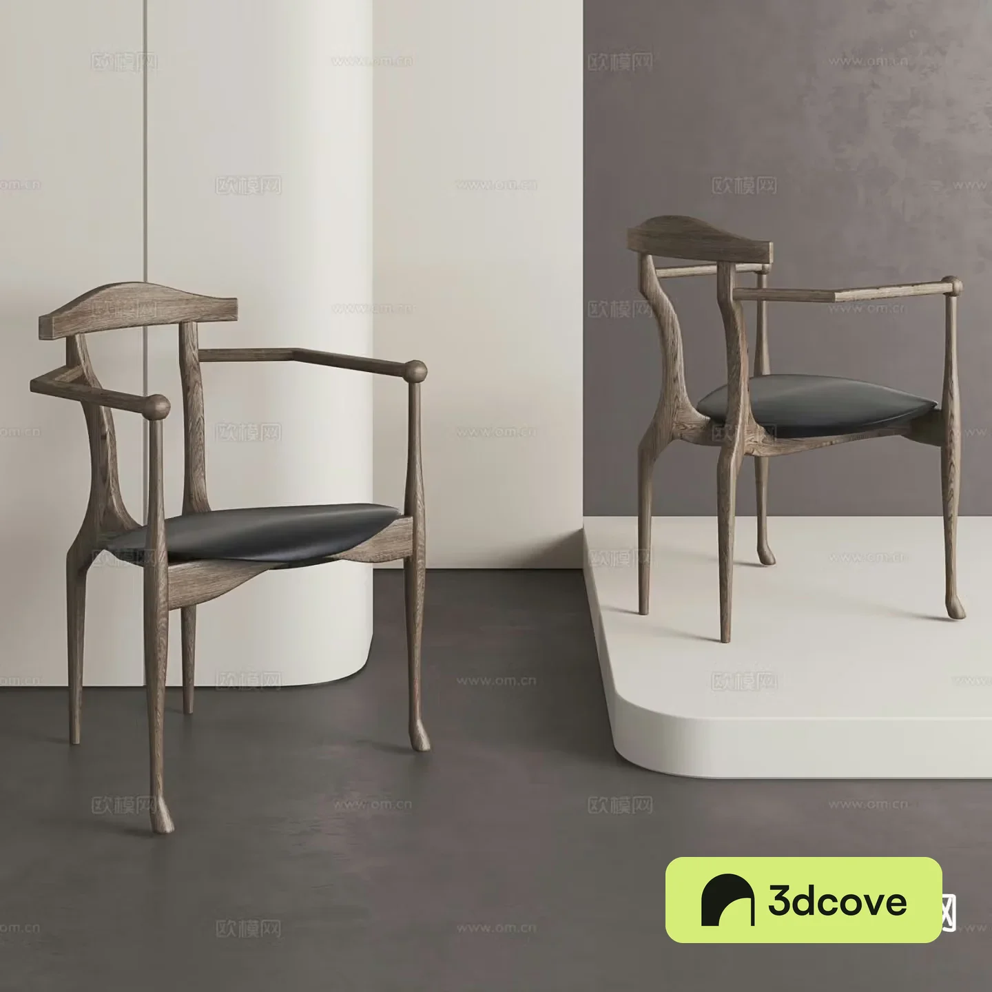 Medieval style chair dining chair