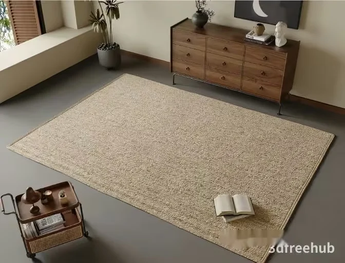 A Modern Living Room 3D Model – 23236 – VRAY Render