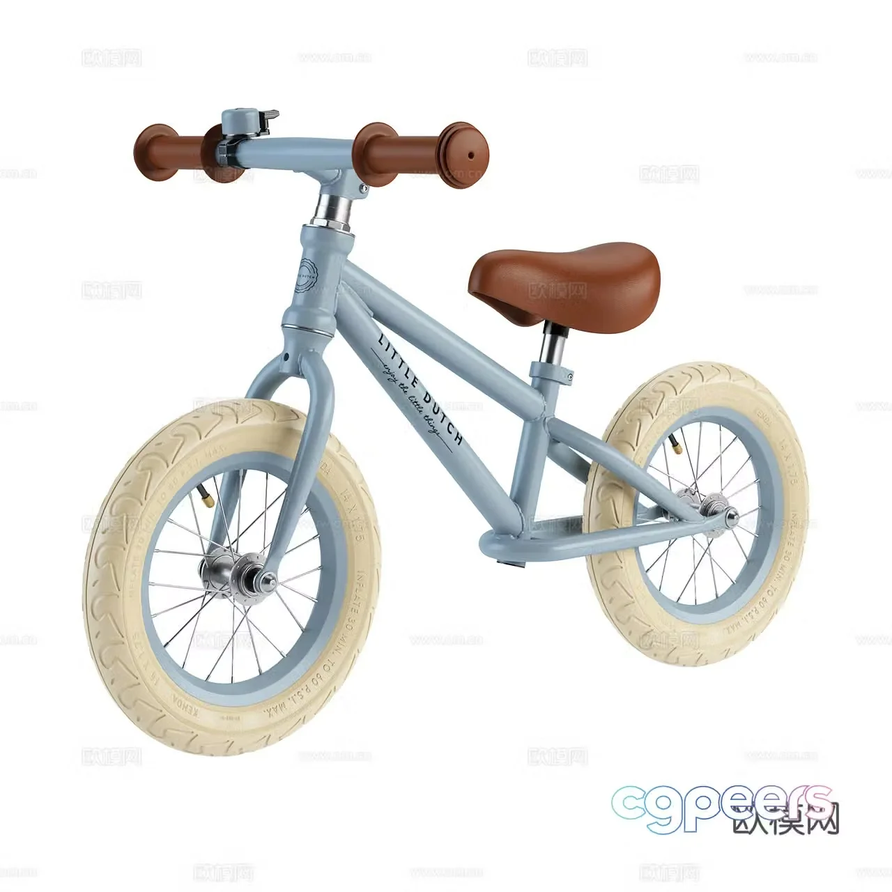 Little Dutch Bike Children’s Bike Children’s Toys 3D Model