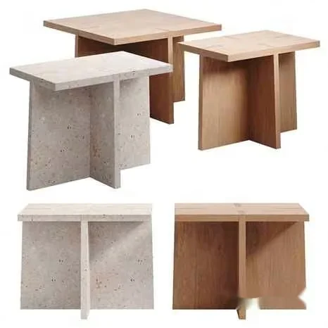 Wooden Furniture Pieces 3D Model – 6257 – CORONA Render