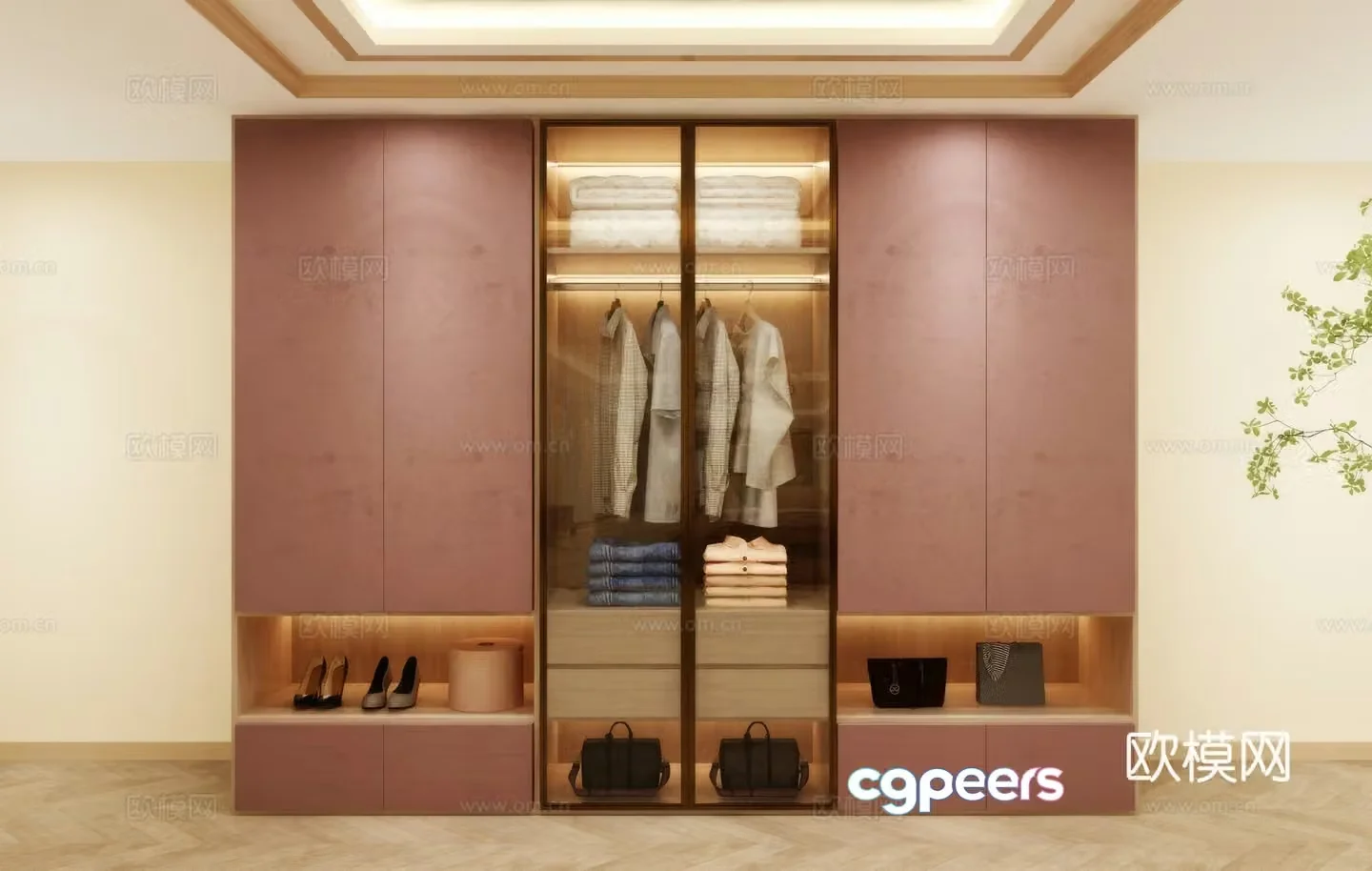 Wardrobe Design Wardrobe Wardrobe Chair Bedroom Wardrobe Hotel Wardrobe 3D Model