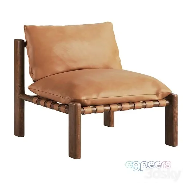 3ds Max Free – Laguardia Leather Chair