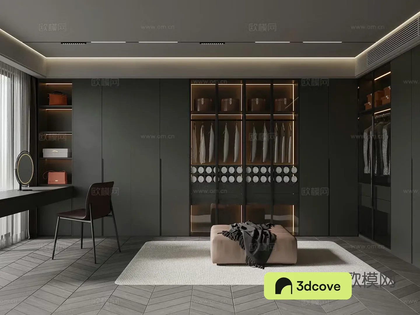 13 Italian minimalist cloakroom wardrobe clothing