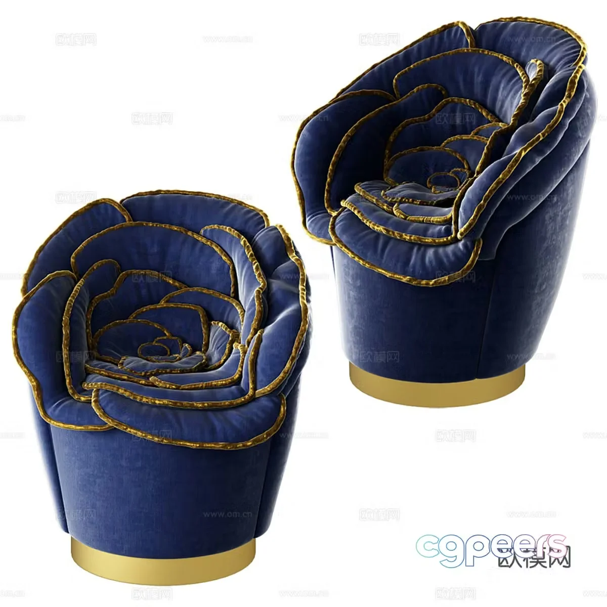 Sicis armchair 3d model