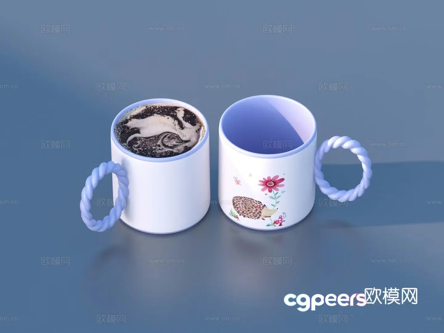 Cup coffee coffee cup 3d model