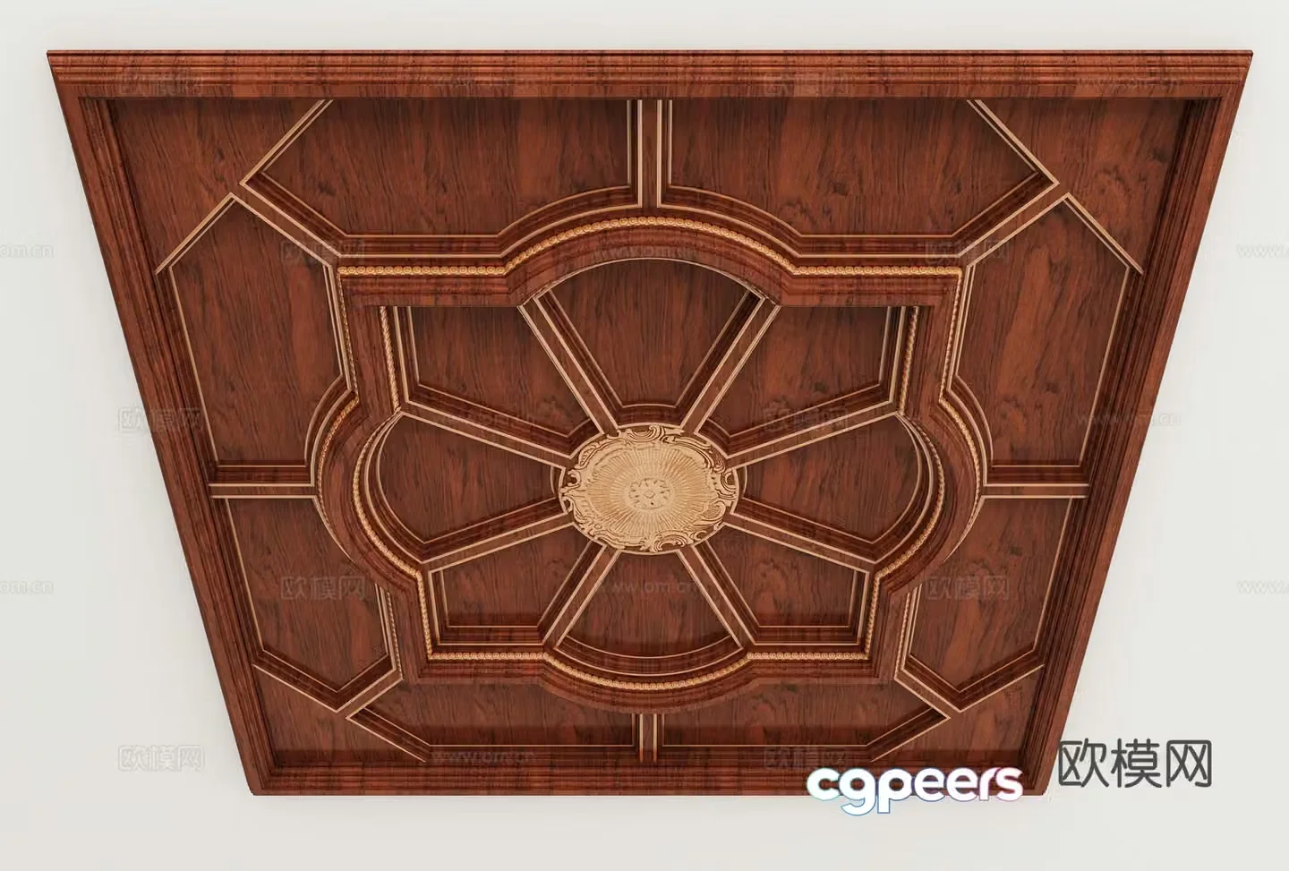 American ceiling 3D model