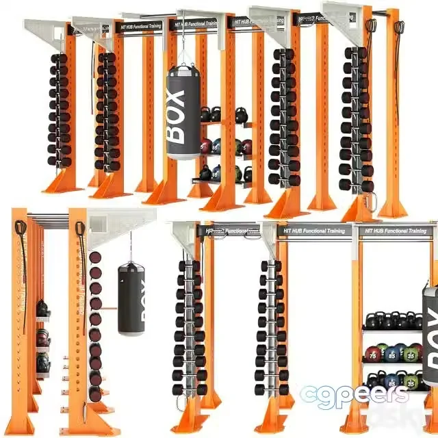 3ds Max Free – Escape HIT HUB Functional Training frames