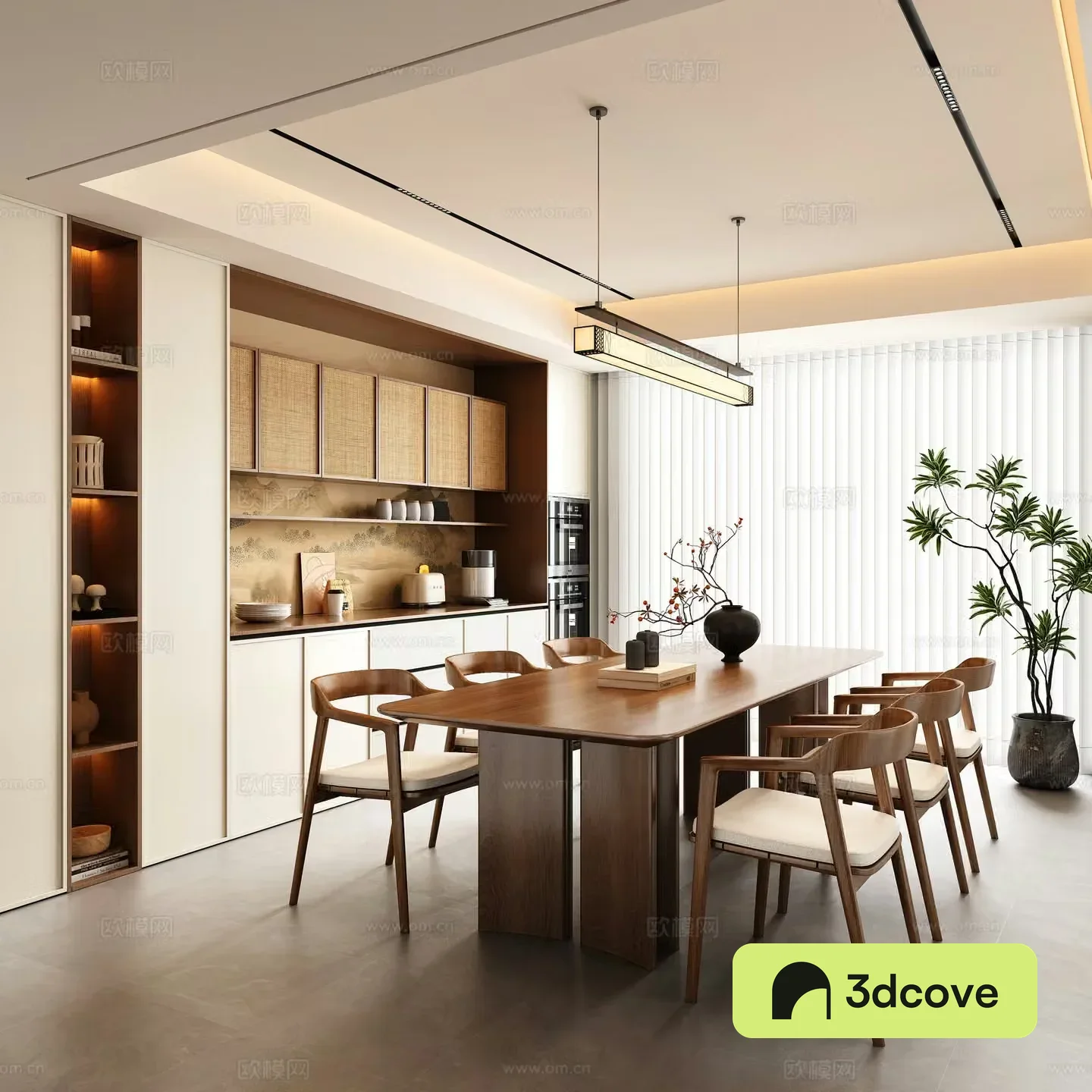 Song style aesthetic restaurant