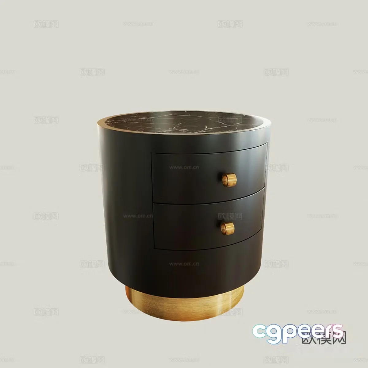 Bedside table 3d model