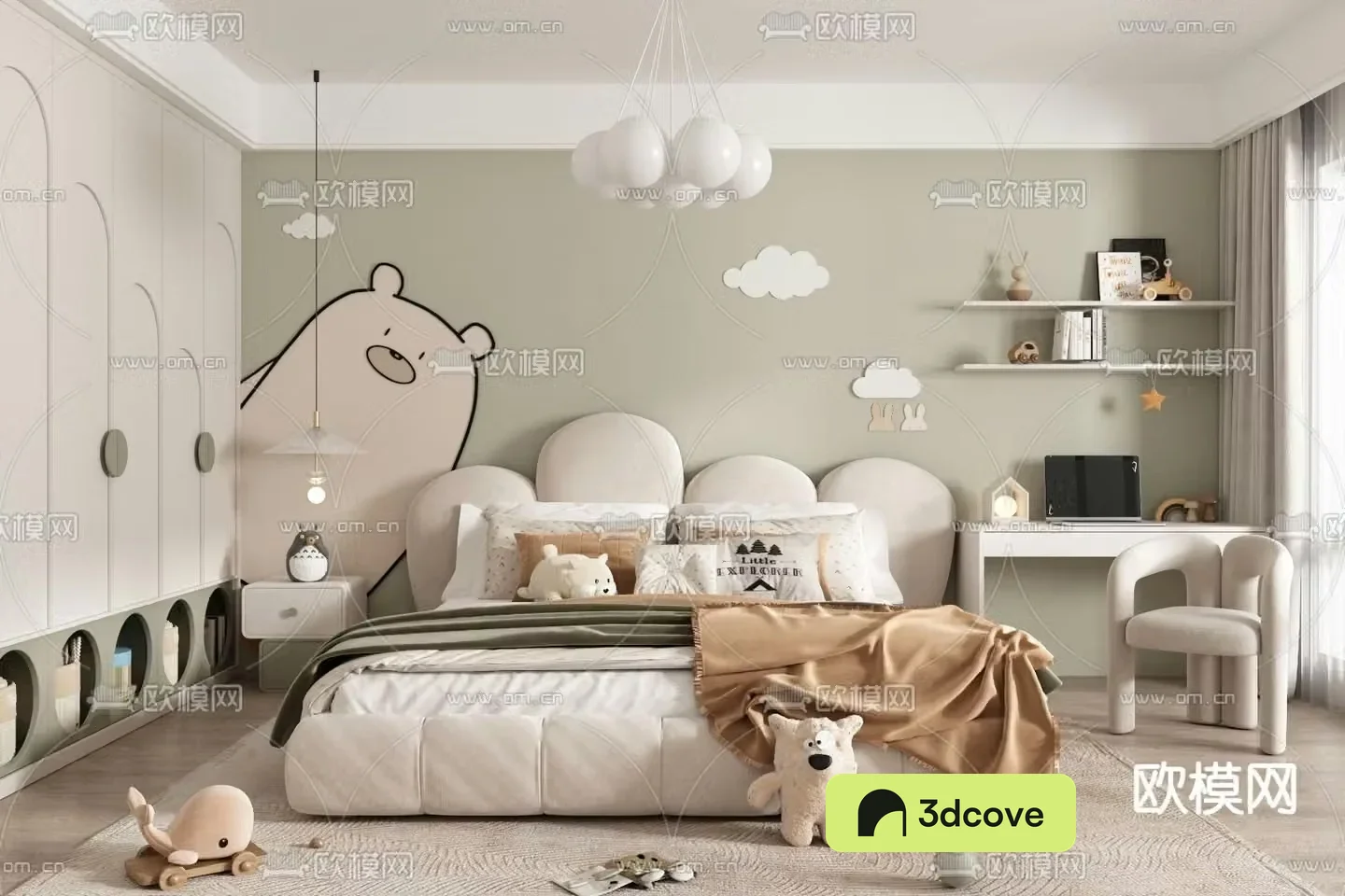 Modern children’s room
