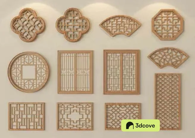 Asian-Inspired Wall Decor