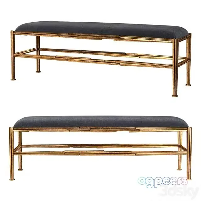 3ds Max Free – Porta Romana Hanzo Bench