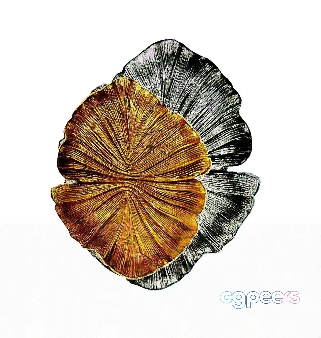 A Decorative Shell-Shaped Object 3D Model – 11721 – VRAY Render