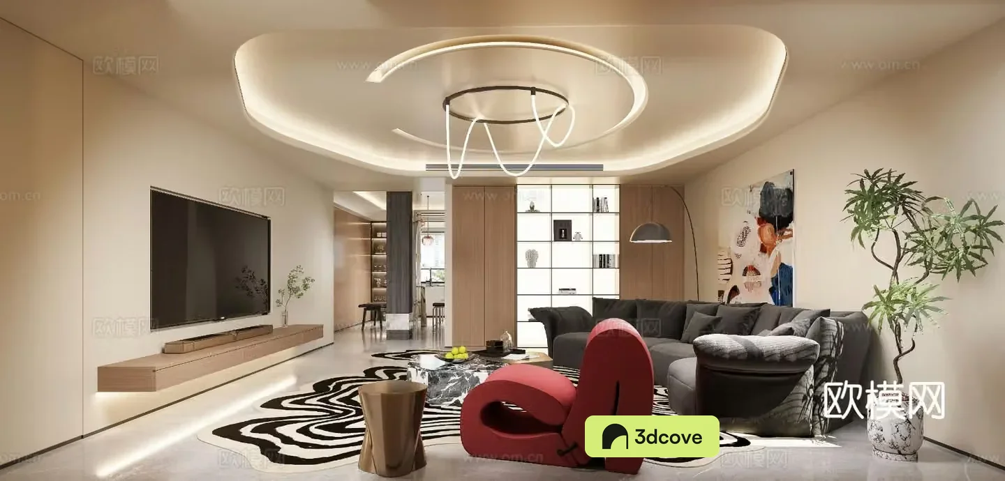 Modern living room