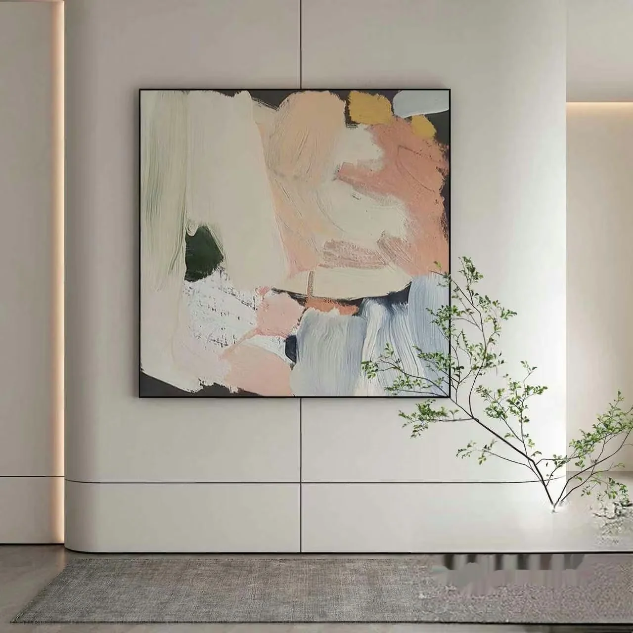A Modern Painting 3D Model – 16303 – VRAY Render