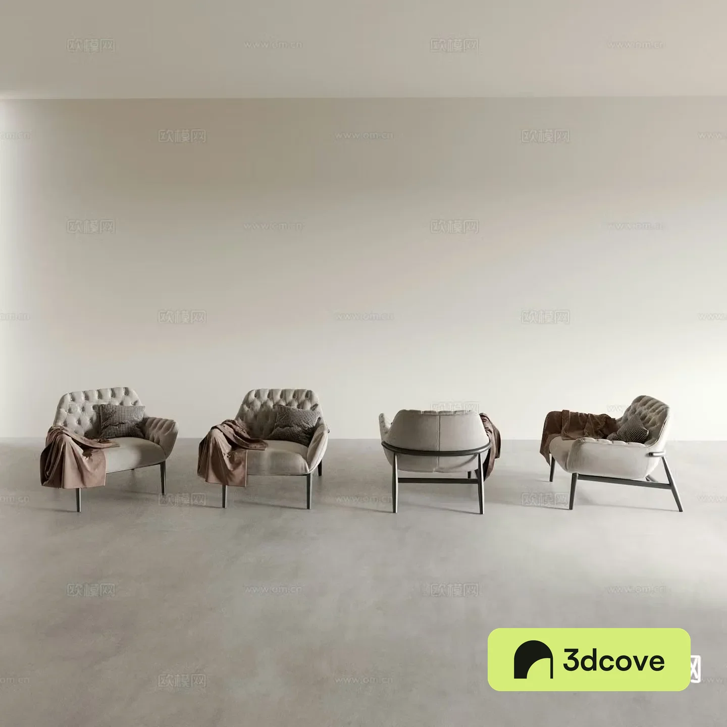 Italian dining chair tea chair leisure chair coffee chair sofa chair back chair