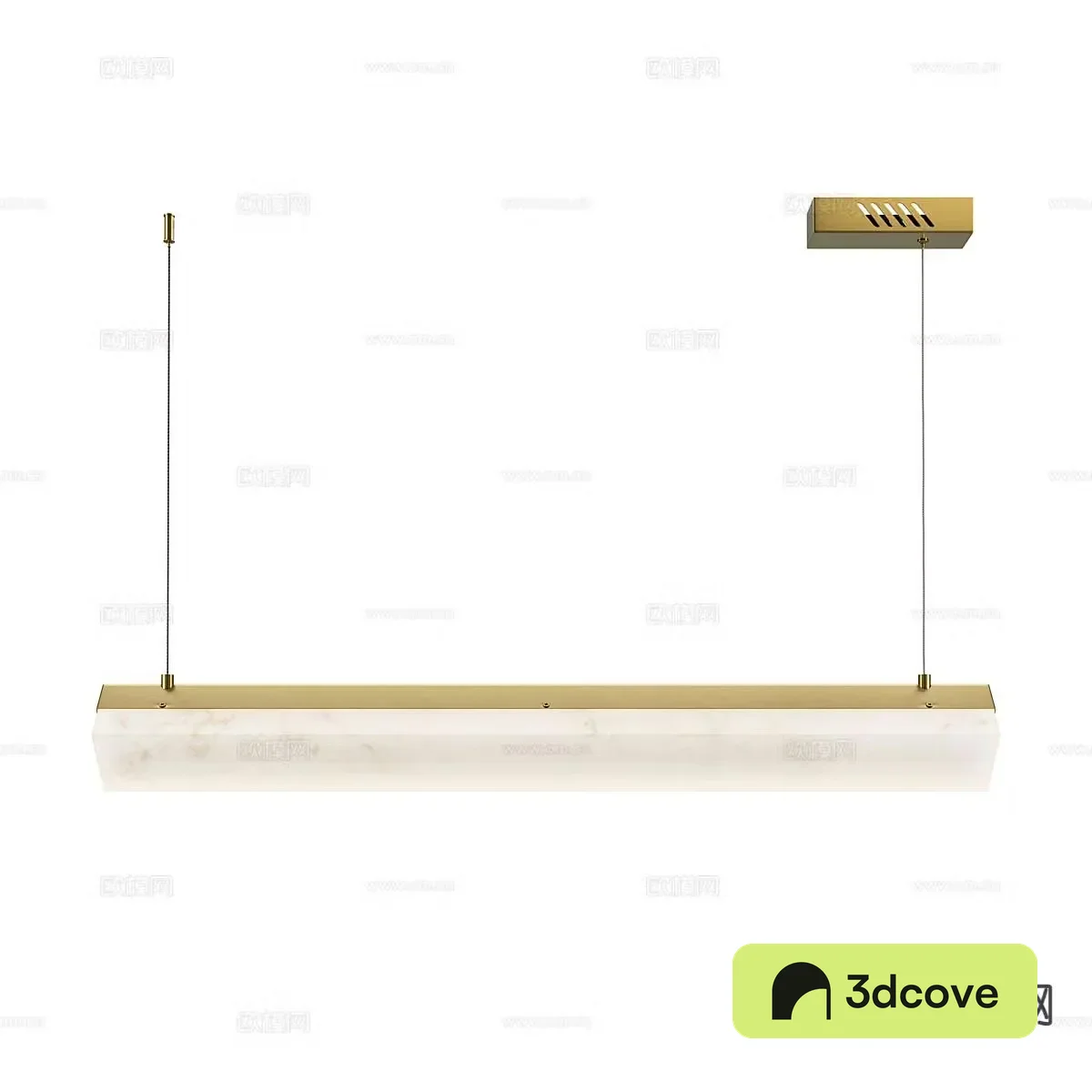 Light luxury chandelier long chandelier