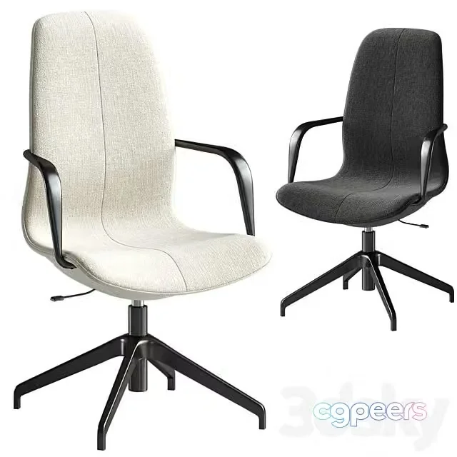 3ds Max Free – Conference Chair with Armrests