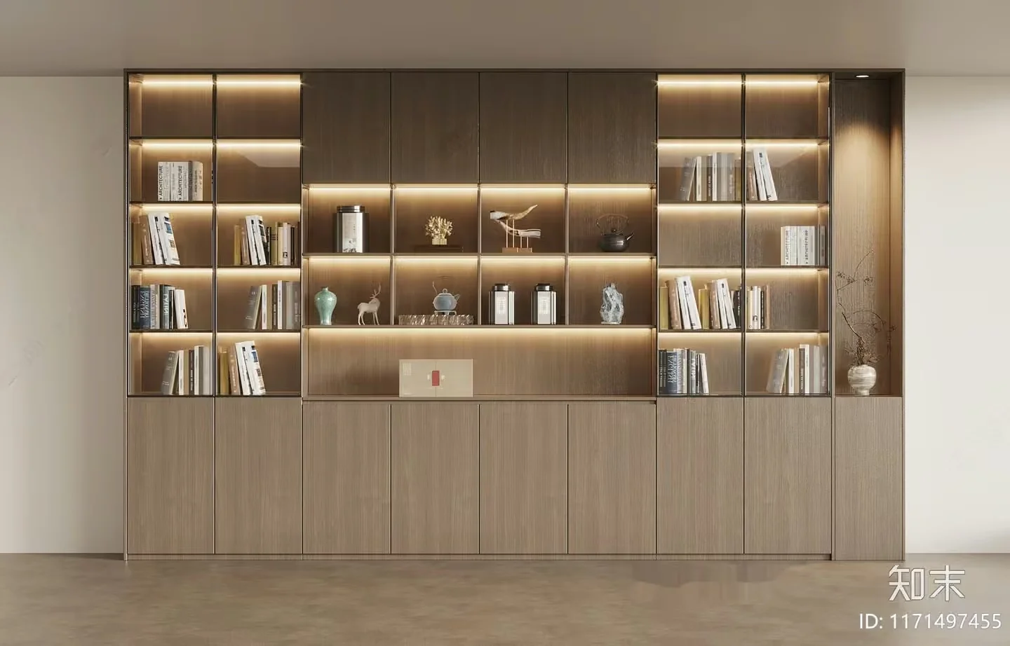Modern Display Case 3D Model – 15935 – VRAY Render