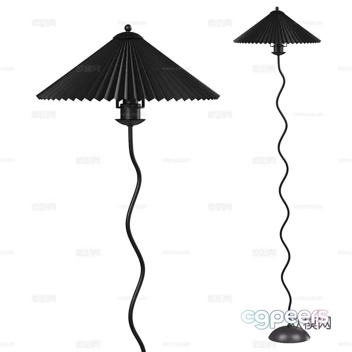 Modern simple floor lamp Floor lamp Simple floor lamp Restaurant floor lamp Light luxury floor lamp 3D model